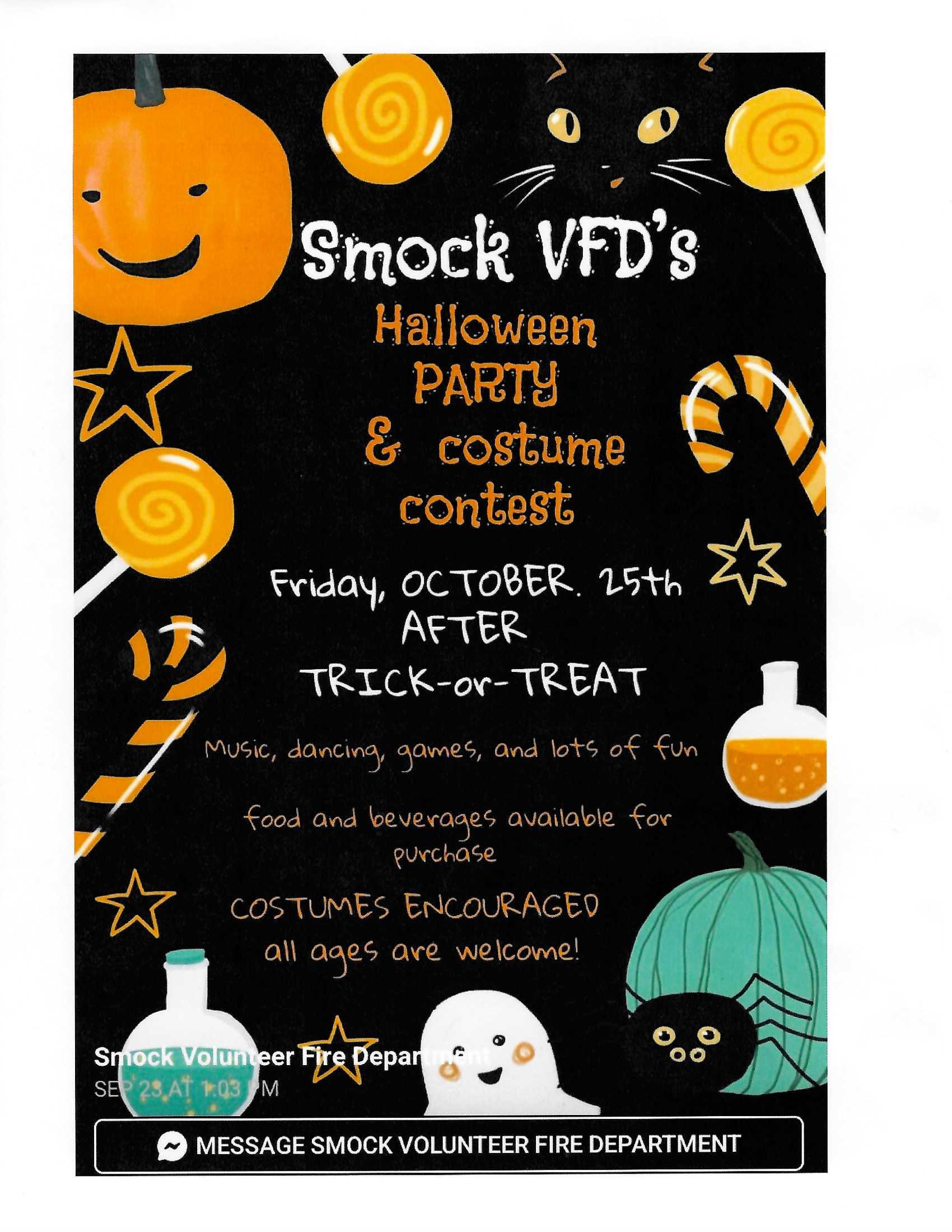 Smock VFD Halloween